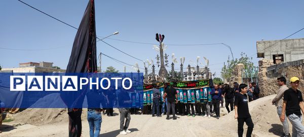 عاشورای حسینی در روستای حسین آباد شیروان