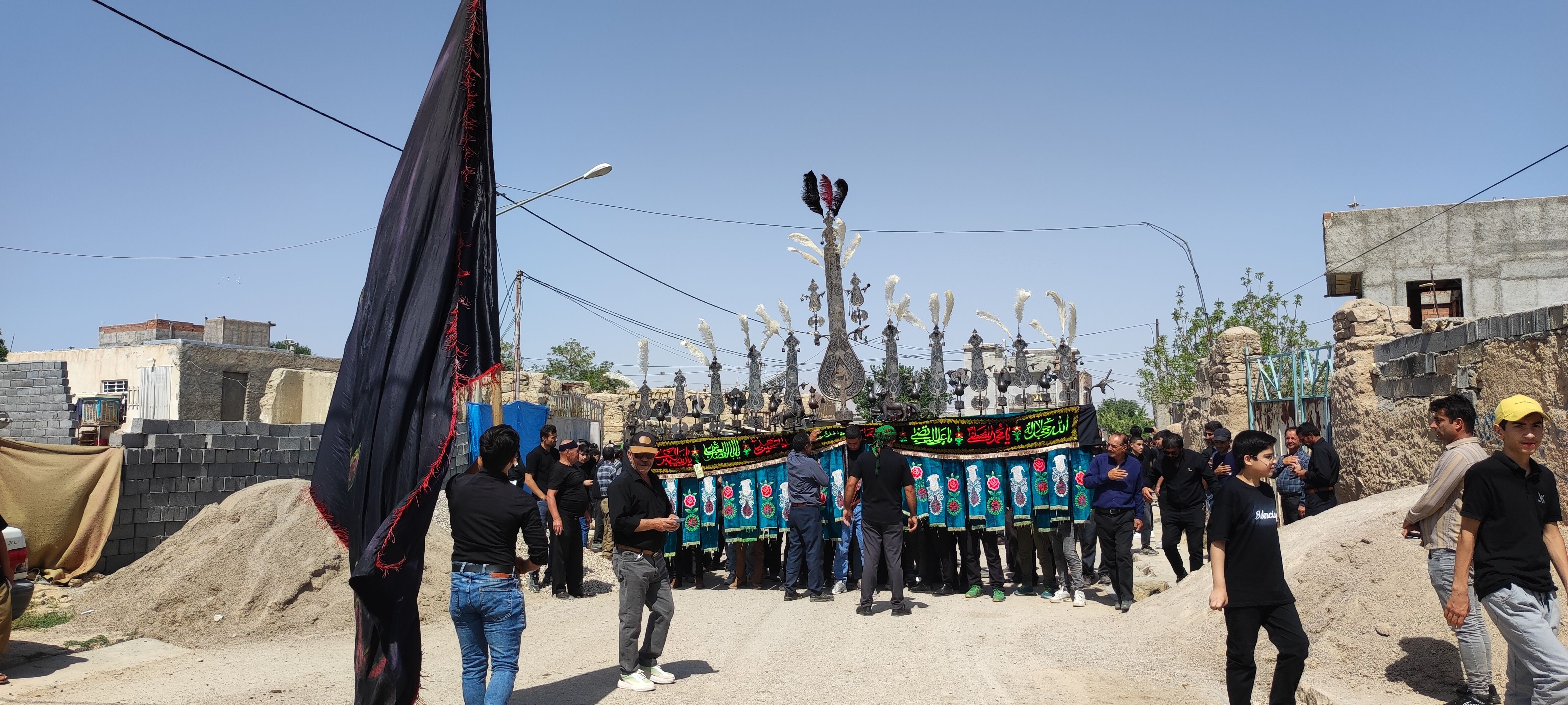 عاشورای حسینی در روستای حسین آباد شیروان