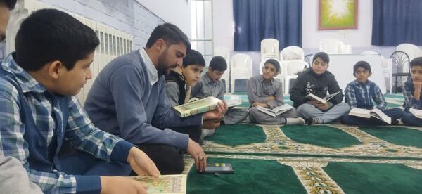 سومین جلسه گفتمان دینی در دبستان پسرانه فضیلت
