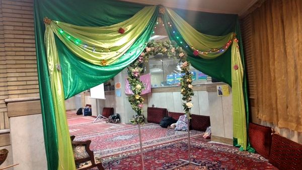 جلوه بندگی در محراب نوجوانی؛ اعتکاف دختران در مسجد حضرت محمد(ص)
