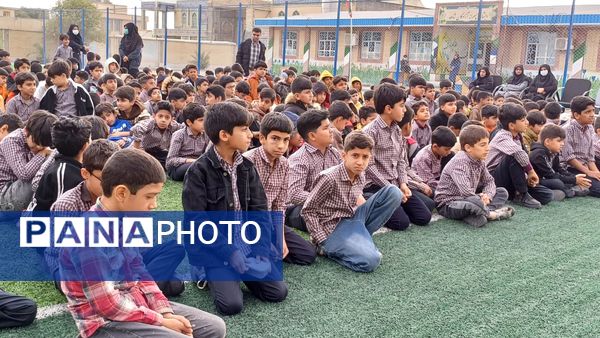 پنجمین سالگرد شهادت حاج قاسم سلیمانی و شهدای فرهنگی و دانش‌آموز  قلعه گنج 