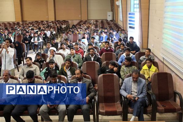 آیین افتتاحیه چهل و چهارمین دوره مسابقات قرآن، عترت و نماز در شهرستان کهنوج