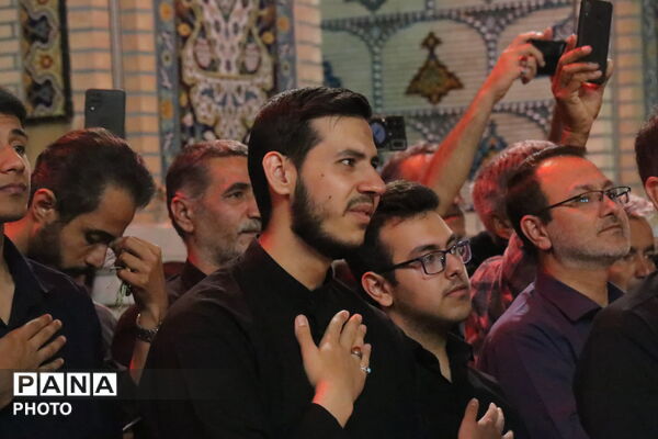 عزاداری گلستانی‌ها در حسینیه حرم مطهر رضوی 