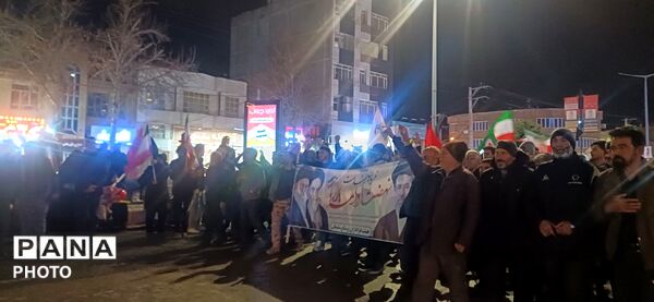 چهارشنبه سوری متفاوت در بلوار فضل نیشابور 