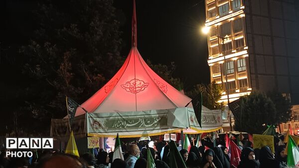 حسینیه امام خامنه ای(ره) میزبان مواکب مردمی