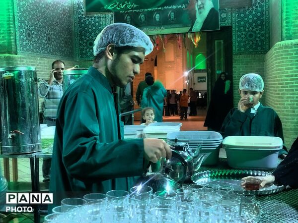 فعالیت چایخانه حضرت زهرا مسجد جامع شهرستان نیشابور بار دگر در قاب پانا 