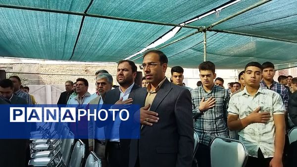 آیین بازگشایی مدارس و افتتاح هنرستان تخصصی مکانیک خودرو برادران در نیشابور 