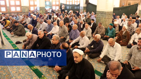 نماز جمعه باشکوه بندپی شرقی با سخنرانی رئیس آموزش و پرورش منطقه