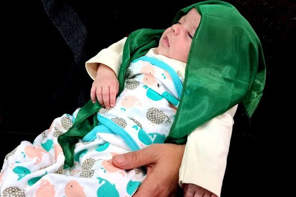 همایش عظیم شیرخوارگان حسینی  در حسینیه اعظم محله جیلارد شهرستان  دماوند 