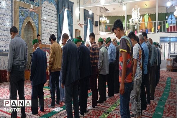 اقامه نماز عبادی سیاسی جمعه در هفته سوم  اردیبهشت ماه  شهر بار 