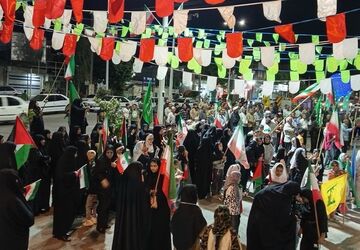 تجمع گسترده در میادین و خیابان‌ها برای نمایش همبستگی