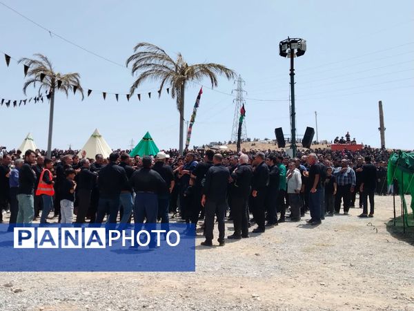 مراسم تعزیه‌خوانی در شهر طاقانک