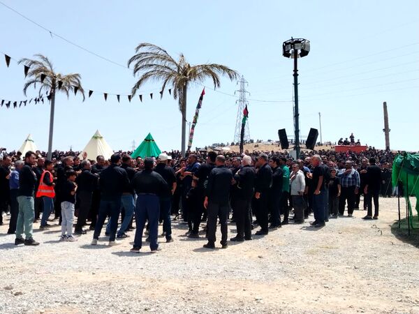 مراسم تعزیه‌خوانی در شهر طاقانک