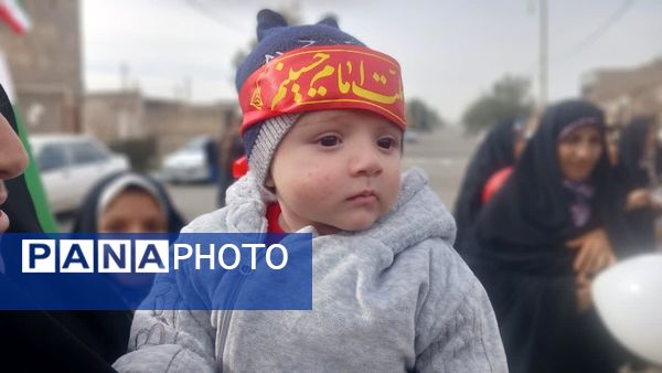 راهپیمایی 22 بهمن در روستای صرم قم