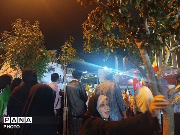  رنگ و بوی حیدری  شب عید غدیر در تجمعات مردم رجایی‌شهر کرج