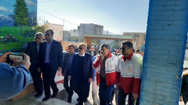 برگزاری مانور پدافند غیرعامل در دبیرستان دوره اول فرهنگیان یاسوج
