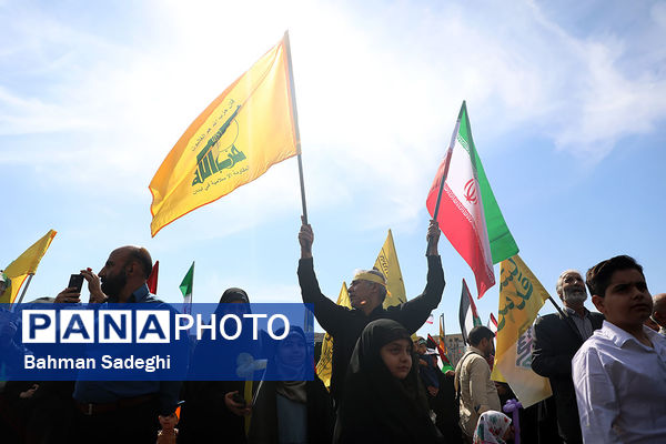 مراسم راهپیمایی روز جهانی قدس در تهران