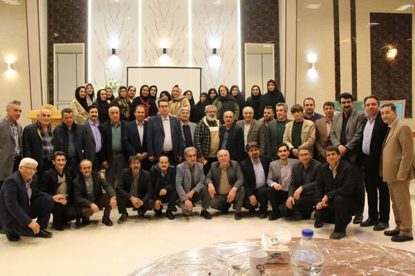  تکریم بازنشستگان در تالار مهستان شهرستان سملقان