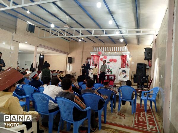 جشن فارغ‌التحصیلی دانش‌آموزان پایه ششم دبستان شهید پسندیده فدافن