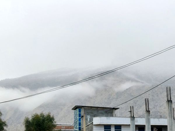 لردگان زیر باران، طراوت زمستانی در دل کوهستان