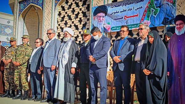 نمایش اقتدار بسیج با حضور مسئولین کشوری