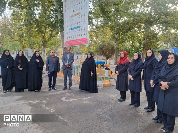 طنین زنگ پلیس در مدرسه نمونه محبوبه محبی نیشابور
