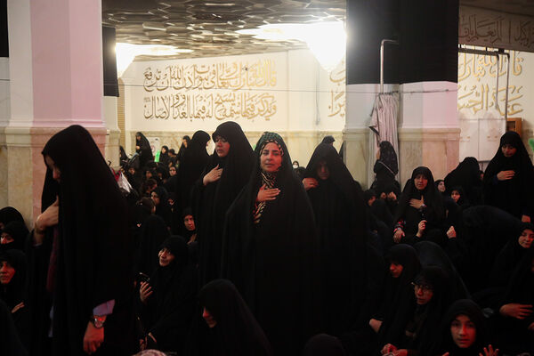 مراسم عزاداری اربعین حسینی در حرم حضرت معصومه(س)