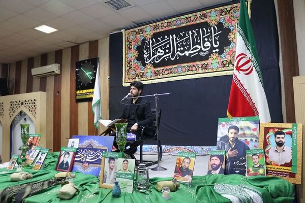 شهریار غرق در عطر فاطمی شد