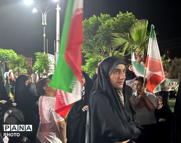 نود و چهارمین شب راهپیمایی و تجمع مردمی در ساوجبلاغ 