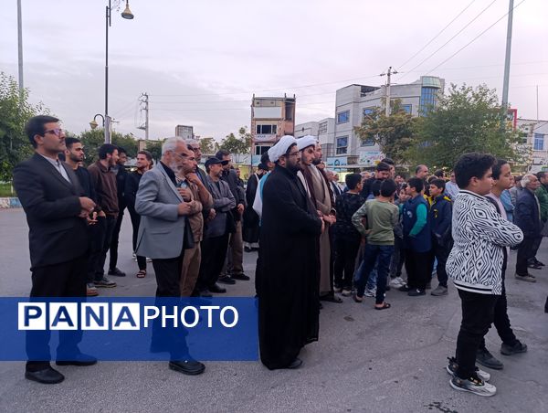 تجمع باشکوه مردم آشخانه در محکومیت اسرائیل و ترور شهید سیدحسن نصرالله 