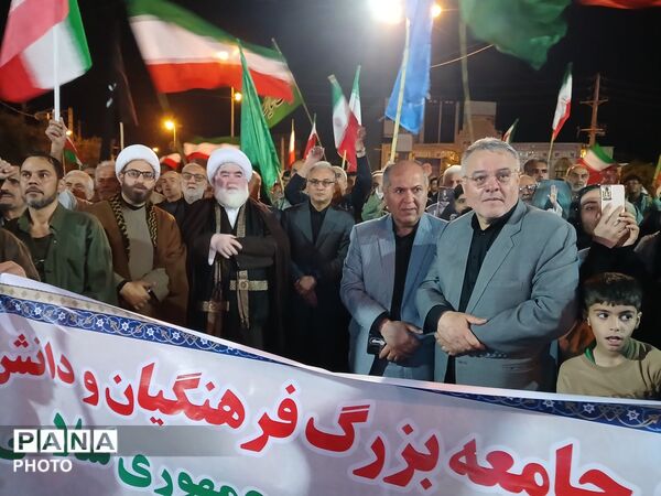 خیزش فاخر فرهنگیان و دانش آموزان کردکوی