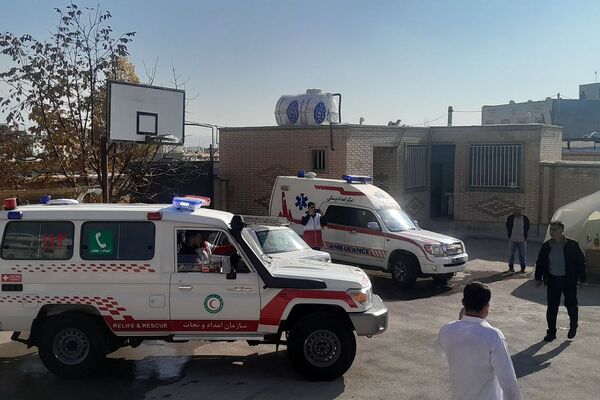مانور سراسری زلزله در دبیرستان شهید محمدجواد باهنر دماوند