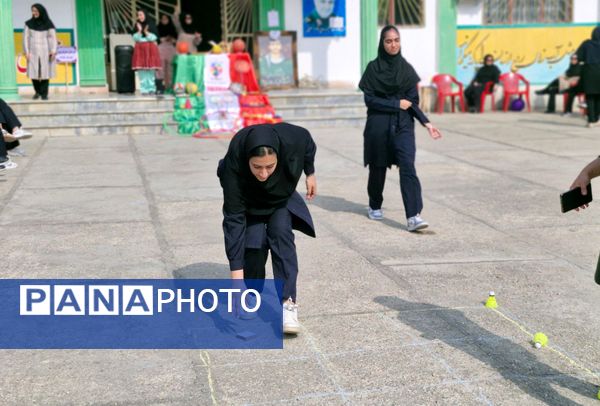 المپیاد ورزشی درون مدرسه‌ای در دبیرستان شاهد گلوگاه 