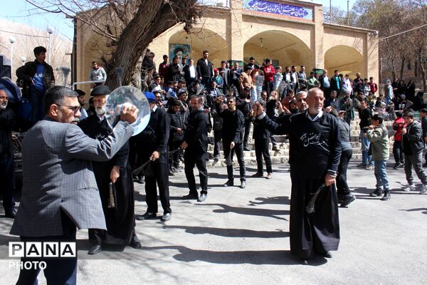 مراسم سوگواری شهادت امیرالمؤمنین(ع) با حضور پرشور مردم شهر چلیچه