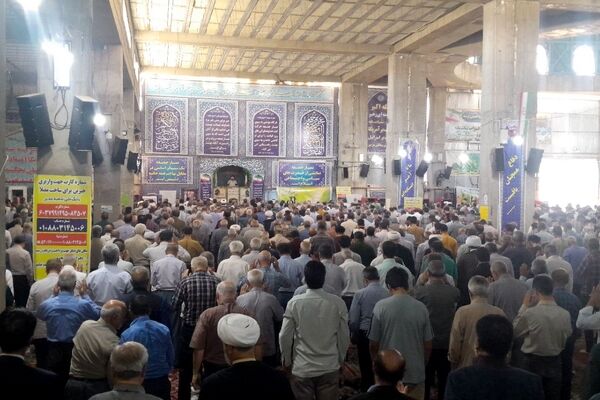 نماز جمعه  عبادی و سیاسی هفته دوم خردادماه 