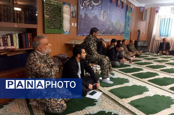 رزمایش گردان بیت المقدس گروهان 3 فرهنگیان سپاه امام رضا(ع) در ناحیه۶ مشهد