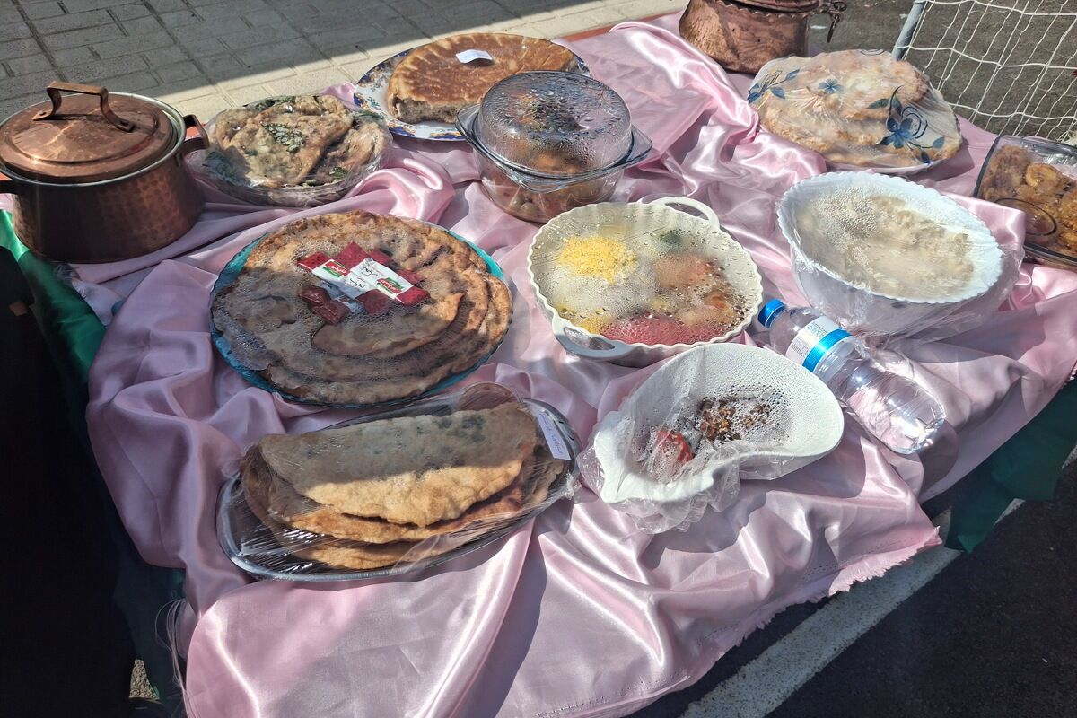 افتتاحیه مدرسه خیّری بانو منصوری در روستای زمان آباد 