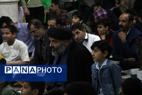 میزبانی امامشهری‌ها از قاری نوجوان کشوری در محفل قرآنی مسجد امام رضا (ع)