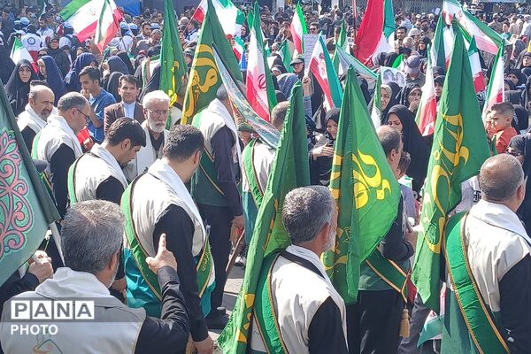 اجتماع سراسری «اقتدار ایران سرافراز» جان فدایان امام رضایی شهرستان ورامین