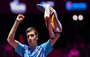 بنیامین فرجی پنجمین پینگ پنگ باز برتر جهان