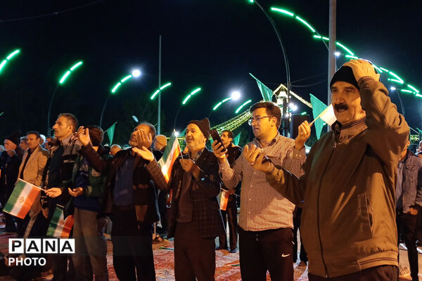 جشن مردمی ولادت امام رضا(ع) در آباده