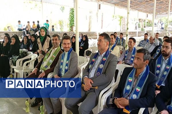 افتتاحیه بیست و پنجمین سالروز تاسیس سازمان دانش‌آموزی خراسان رضوی در اردوگاه باغرود نیشابور