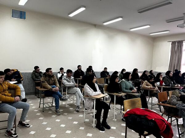 مانور و آموزش اطفاء حریق در دانشگاه آزاد تویسرکان