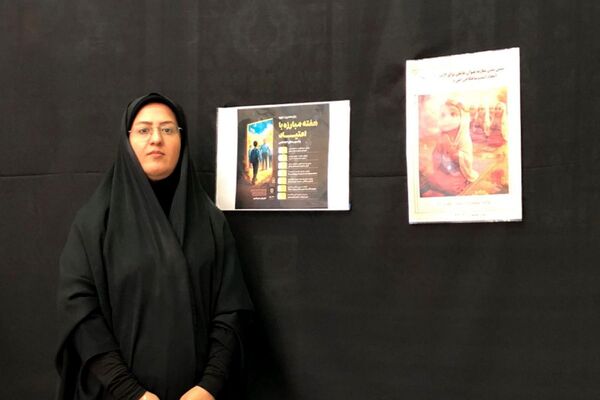 حضور دانش آموزان دبستان هدی یک در مسجد صاحب الزمان (عج) 