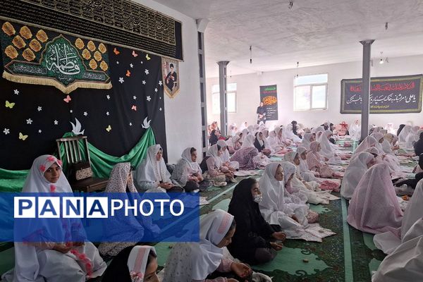 نوگلان فاطمی دبستان پروین فیروزکوه در آغوش مهربانی