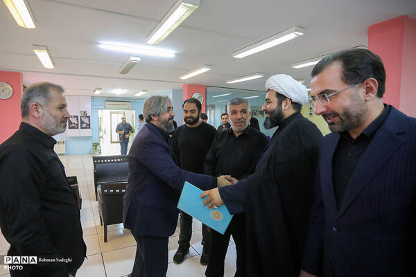 بازدید مسئول سازمان بسیج دانش‌آموزی کشور از خبرگزاری پانا