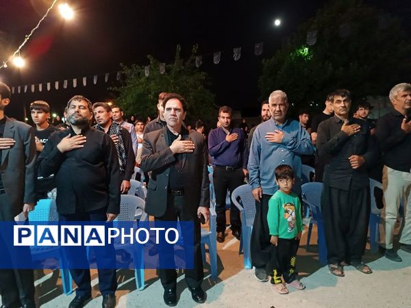 مراسم یاد بود شهدای خدمت در کوهنانی