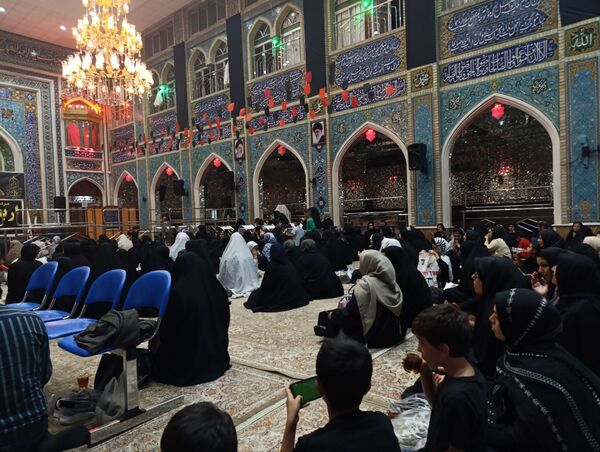 مراسم شب اربعین حسینی در نیشابور