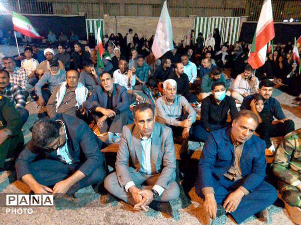 موج ۶۱ حماسه حضور مردم همیشه در صحنه حاضر شهرستان کهنوج 