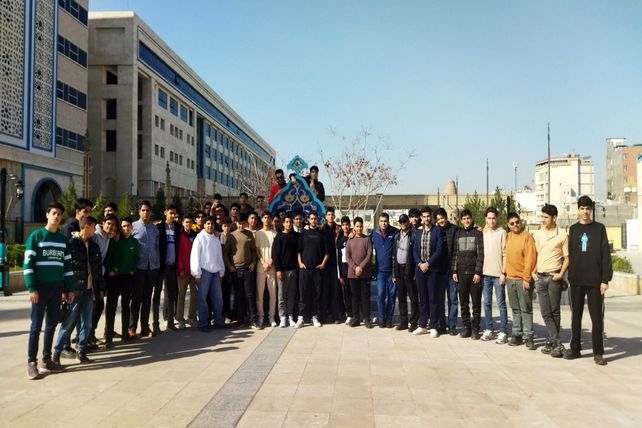 گذری بر اردوی زیارتی حرم مطهر رضوی دبیرستان شاهد ابوذر غفاری نیشابور 